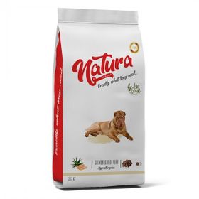 Natura 2.75 kg Düşük Tahıllı Somon Aloevera Hipoallerjenik Köpek Maması