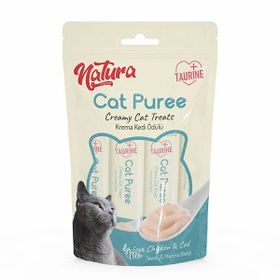 Natura 4 Adet Cat Pure Cod&Tavuklu Kedi Sıvı Ödül Maması