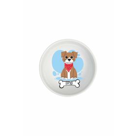 Natura 400 ml Bone Seramik Köpek Mama Kabı