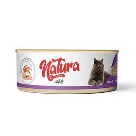 Natura 70 gr Tahılsız Ton Balık ve Yengeçli Yetişkin Konserve Kedi Maması