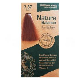 Natura Balance 7.37 Badem 60 ml Organik Krem Saç Boyası
