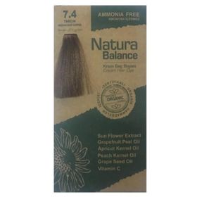Natura Balance 7.4 Tarçın Organik Krem Saç Boyası