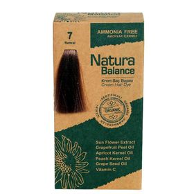 Natura Balance Krem 7 Kumral Organik Saç Boyası