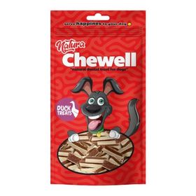 Natura Chewell Ördekli ve Morina Balıklı Şerit 100 gr Köpek Ödül Maması