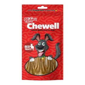 Natura Chewell Sığır Derili Beyaz Pres Kemik 3x13 cm Köpek Ödül Maması