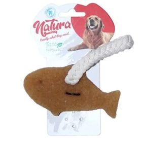 Natura Doğal Kauçuk Balık Köpek Çiğneme Oyuncağı
