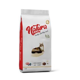Natura Indoor Düşük Tahıllı Tavuk Etli Evde Yaşayan 2.25 kg Kedi Maması