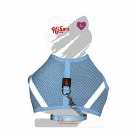 Natura L Mavi Air Net Kedi Bel Tasması