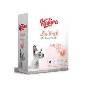 Natura Less Track Bahar Kokulu Topaklaşan 10 L Kedi Kumu