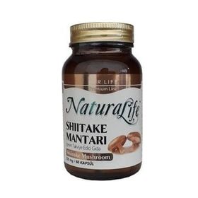 Natura Life Shiitake Mantarı 60 Kapsül