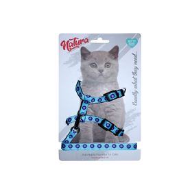 Natura Mavi Nazar Boncuklu Yavru Kedi Bel Tasması