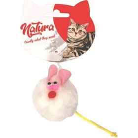 Natura PTC-040 Peluş Fare 7 cm Kedi Oyuncağı