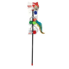 Natura PTC-057 Parlak Kordon Toplu 45 cm Kedi Olta Oyuncak