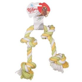 Natura PTH-003 50 cm Dört Düğüm Halat Köpek Oyuncağı