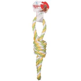 Natura PTH-028 38 cm Çift Tutmaçlı Maxi Halat Köpek Oyuncağı