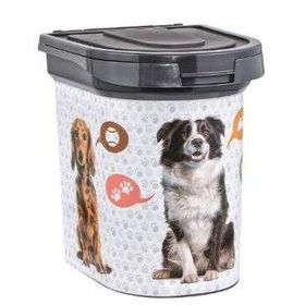 Natura Tekerlekli Köpekler İçin 33 lt Karışık Çeşitli Mama Saklama Kabı