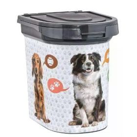 Natura Tekerlekli Köpekler İçin 33 lt Karışık Çeşitli Mama Saklama Kabı