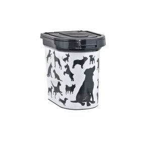 Natura Tekerlekli Köpekler İçin 33 lt Karışık Çeşitli Mama Saklama Kabı