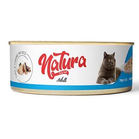 Natura Ton Balığı ve Sardalyalı 70 gr Yetişkin Konserve Kedi Maması