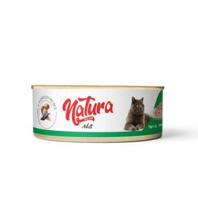 Natura Uskumru Balığı ve Mantarlı 70 gr Yetişkin Konserve Kedi Maması