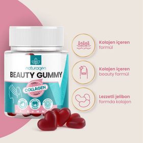 Naturagen Beauty Gummy 60 Çiğnenebilir Tablet