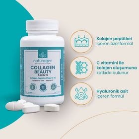 Naturagen Collagen Beauty Hyaluronic Acid 60 Tablet