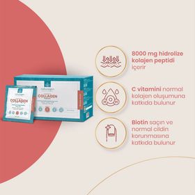Naturagen Collagen Peptides Vitamin C Şeftali Aromalı 10 gr 30 Saşe