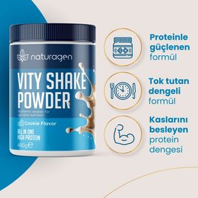 Naturagen Cookie Lovers 480 gr Proteinli Öğün Tozu