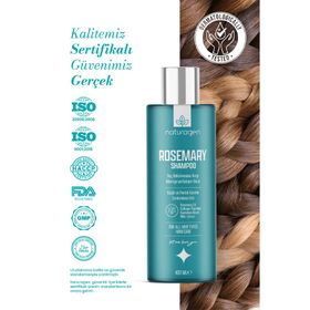 Naturagen Rosemary 400 ml Dökülme Karşıtı Yoğun Bakım Şampuanı