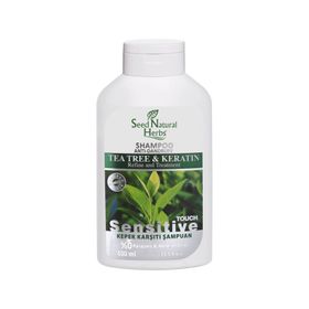 Natural 400 ml Herbs Çay Ağacı ve Keratin Özü Bitkisel Şampuan