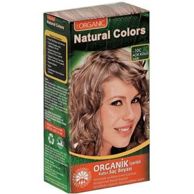 Natural Colors 10C Organik Açık Küllü Sarı Saç Boyası