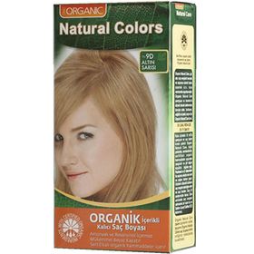 Natural Colors 9D Altın Sarısı Organik Saç Boyası