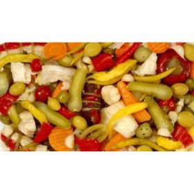 Natural Köy Ürünleri 5 kg Acı Biberli Karışık Turşu