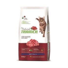 Natural Trainer Cat Adult Beef 1.5 kg Kedi Maması