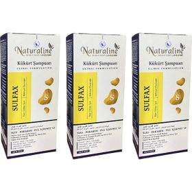 Naturaline Professional Kükürt 3x200 ml Saç ve Vücut Şampuanı