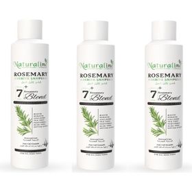 Naturaline Roemary Shampoo 7 Doğal Bileşim 3x400 ml Biberiye Şampuanı