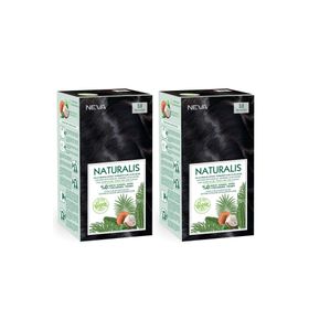 Naturalis 3.0 Yoğun Koyu Kahve %100 Vegan 2 Adet Saç Boyası