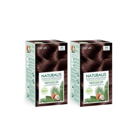 Naturalis 4.4 Kestane Kahve %100 Vegan 2 Adet Saç Boyası