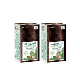 Naturalis 6.0 Yoğun Koyu Kumral %100 Vegan 2 Adet Saç Boyası