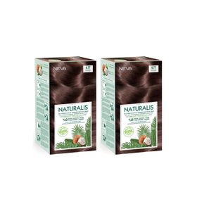 Naturalis 6.77 Sıcak Çikolata %100 Vegan 2 Adet Saç Boyası