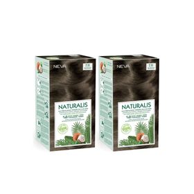 Naturalis 7.11 Yoğun Küllü Kumral %100 Vegan 2 Adet Saç Boyası