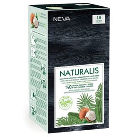 Naturalis Vegan Kalıcı Krem 1.0 Yoğun Siyah Saç Boyası