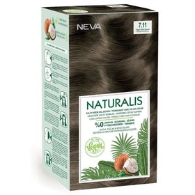 Naturalis Vegan Kalıcı Krem 7.11 Yoğun Küllü Kumral Saç Boyası