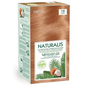 Naturalis Vegan Kalıcı Krem 7.32 Bal Kumral Saç Boyası