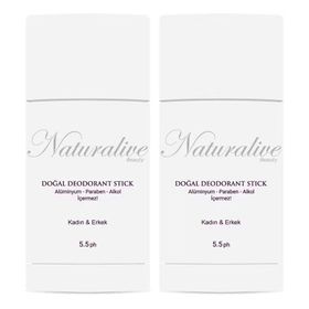 Naturalive Beauty 2x50 gr Stick Deodorant