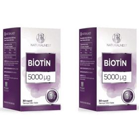 NaturalNest Biotin 5000 mcg İçeren 30 Kapsül