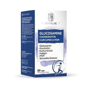 NaturalNest Glucosamine Chondroitin Curcumin MSM İçeren 60 Tablet
