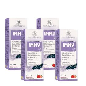 NaturalNest Immy Çilek Aromalı 150 ml Şurup