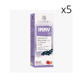 NaturalNest Immy Çilek Aromalı 150 ml Şurup