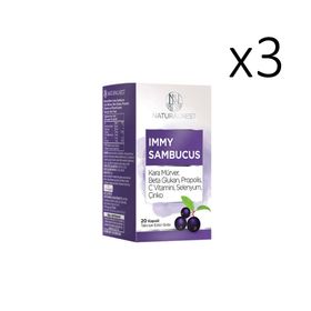 NaturalNest Immy Sambucus 20 Kapsül